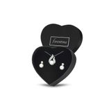Forentina PS1596 İnci Modeli Kolye Küpe Set