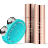 FOREO Forever Firm BEAR Paket - BEAR Mikro Akımlı Yüz Cihazı + 2 x İletken Serum 30 mL - Cilt Bakım Alet Seti - Nane
