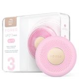 Foreo UFO 3 mini - Pearl Pink | LED yüz maskesi, kırmızı ışık maskesi, yüz bakımı, ısınma, LED tam spektrum, doku maskeleri, nemlendirici