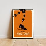 Forest Gump Tasarım Film Afiş Poster 30x42 Çerçevesiz