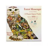 Forest Messenger 650 parça Özel Şekilli Yapboz SUNSOUT INC