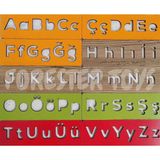 Forester Toys El Kası Geliştirici Alfabe Set 3mm Mdf