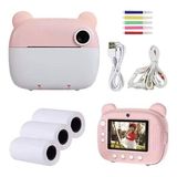 Forestia Çocuklar İçin HD Video Kamera Anlık Fotoğraf Baskılı Yazıcılı Dijital Print Camera - Çıktılı Kamera