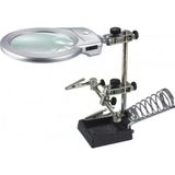 Forestia MG16129-B Masaüstü Işıklı Büyüteç ve Lehimleme Istasyonu - 130MM