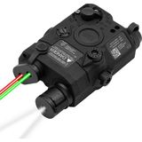 Forestia Peq-15 Kızılötesi Hedefleyici Lazer + Taktik Fener -20 22MM Standart Ray Uyumlu Tüfek Lazerli Feneri