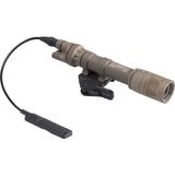 Forestia Profesyonel Monte Edilir Tüfek Feneri LED Flashlight Remote Switch Picatinny (Bej Renk)