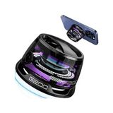 Forestia Rgb Işıklı 5W Manyetik Bluetooth Hoparlör - Taşınabilir Speaker Telefon Standı - Mıknatıslı Mini Hoparlör G200