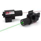 Forestia Taktikal Tabanca Tüfek Ray Sabitleme Özellikli Profesyonel Lazer Sight Ayarlanabilir (Yeşil Renk)