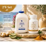 Forever 2'Li Set Freedom Glukozamin & Kondroitin 1 L + Active Ha Hyalüronik Asit 60 Softgel
