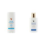 Forever Aloe Ever-Shield® Deodorant Stick 92.1g ve Gentleman's Pride® Alkol İçermeyen Tıraş Sonrası Losyon 118ml Erkek Bakım Seti