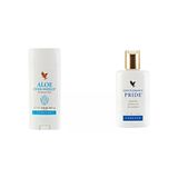 Forever Aloe Ever-Shield® Deodorant Stick 92.1g ve Gentleman's Pride® Alkol İçermeyen Tıraş Sonrası Losyon 118ml Erkek Bakım Seti