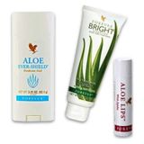 Forever Aloe Ever Stick Deodorant 92 G + Aloe Lips + Bright Diş Macunu