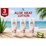 Forever Aloe Heat Lotion Aloe Vera Ve Mentol İçeren Masaj Losyonu 3 X 118 Ml