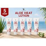 Forever Aloe Heat Lotion Aloe Vera Ve Mentol İçeren Masaj Losyonu 5 X 118 Ml