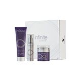 Forever Infinite Advanced Cilt Bakım Seti, Nemlendirici Temizleyici, Sıkılaştırıcı Serum, Restoratif Krem