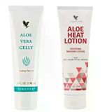 Forever living Aloe Heat Lotion 118 ml+ Forever Living Aloe Vera Gelly 118ml