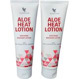Forever Living Products Aloe Heat Lotion Aloe Vera ve Mentol İçeren Masaj Losyonu 2 x 118 ml