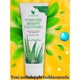 Forever Living Products Forever Bright Toothgel Aloe Vera ve Propolis İçeren Diş Macunu (Florür İçermez) 130 g