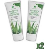 Forever Living Products Forever Bright Toothgel Aloe Vera ve Propolis İçeren Diş Macunu (Florür İçermez) 2 x 130 g