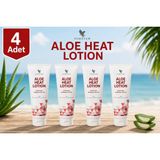 Forever Living Products Heat Lotion Aloe Vera ve Mentol İçeren Masaj Losyonu 4 x 118 ml - HBCV000084K9C6