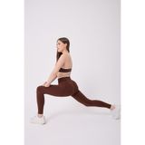 FOREVER MORE Kadın Yüksek Bel Toparlayıcı Push Up Seamless Tayt - Biye Detaylı CoreLine Model