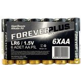 Forever Plus AA Kalem Pil 6'lı