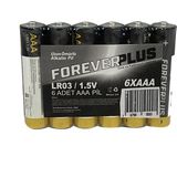 Forever Plus Alkalin İnce Pil 6'lı