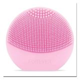 Forever Titreşimli Pembe Silikonlu Yüz Temizleme Masaj Aleti