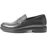 Forex 27903 Siyah & Kahverengi Anatomik Loafer Klasik Erkek Ayakkabı - 0 - Siyah
