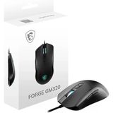 Forge Gm320 Mouse, 12800 Dpi Optik Sensör, Rgb Led, 7 Düğme, Usb 2.0, Siyah, 1.5M Kablo