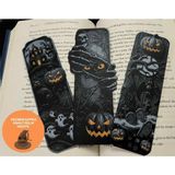 Forge Triverse Halloween Kabartmalı Kitap Ayracı 3lü Set ( Hp Seçmen Şapka Anahtarlık Hediyeli ) - 3'lü - Çok Renkli