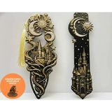 Forge Triverse Harry Potter Cinderella Castle Kitap Ayracı 2li Set ( Hp Seçmen Şapka Anahtarlık Hediyeli ) - 2 Adet - Çok Renkli