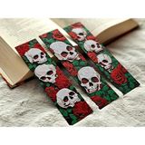 Forge Triverse Skulls N' Roses Kabartmalı Kitap Ayracı - Çok Renkli - 1 Adet
