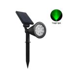 Forlife 18Watt Solar Çim / Bahçe Aydınlatma Armatürü (Yeşil Işık)