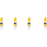 Forlife 3 Watt 12V Ac/dc Cob G4 Mini Ampul - 4 Adet - Sarı