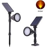 Forlife 30WATT Fonksiyonel Solar Çim / Bahçe Aydınlatma Armatürü - Amber