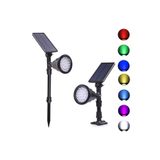 Forlife 30watt Fonksiyonel Solar Çim / Bahçe Aydınlatma Armatürü Rgb
