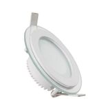 Forlife 5 W Camlı Led Panel Yuvarlak Beyaz Gövde Gunışığı Işık Fl-2120 3 Adet Gün Işığı