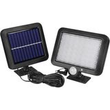 Forlife 60 Watt Güneş Enerjili Solar Sokak Projektör Lambası - Siyah
