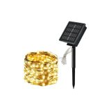 Forlife FL-3212 3200K Günışığı 100 Led Solar 12 Metre 7 Mod Işık Zinciri