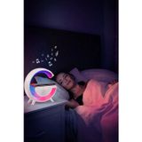 Forlife FL-8093 Akıllı Dekoratif Masa Lambası Bluetooth Hoparlörlü Wireless Charger
