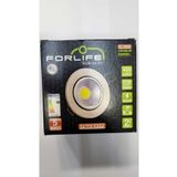 FORLİNE 5 Watt Cob Led Beyaz Işık Saten Kasa Driverli Spot 10 Adet