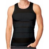 Form Angel Erkek Beden Inceltici Slim Fit Korse Atlet 1 Adet - 6012 - M - Siyah