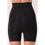 Form Angel Kadın Siyah Toparlayıcı Mini Şort Korse, Siyah, xl