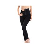 Form Angel Kadın Spor Agraflı Yüksek Bel Korse Tayt, Karın Mide Bel Toparlayan, Siyah, 2XL/3XL