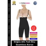 Form Angel #Korse Dikişsiz Toparlayıcı Kaymaz Seamless Sıkılaştırıcı Kadın Göğüs Altı Tam Boy Korse - 1 Adet