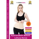 Form Angel #Korse Doğum Sonrası Ayarlanabilir Balenli Ayarlanabilir Lohusa Hamile Toparlayıcı Bel Korse- 2 Adet