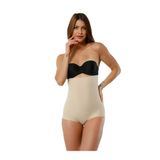 Form Angel Lazer Kesim İki Beden Küçülten İncelten Dikişsiz Yüksek Bel Hayalet Slip Korse (Frm-2003) Ten 2Xl-3Xl