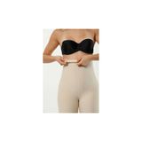 Form Angel Lazer Kesim Yüksek Bel Ten Kontrol 2 Beden İncelten İz Yapmaz Slikonlu Paçalı Hayalet Korse S/M, S/M, FRM-2002-1, Bej, Kadın