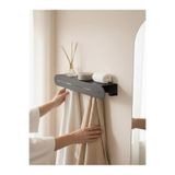 Form Design Metal Raflı Banyo Askılığı – Yapışkanlı Havlu Elbise Askısı – Antre Mutfak Organizer